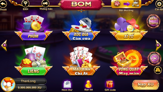 Hình ảnh bomclub2 in Tải game bom club apk - Quay hũ online thưởng uy tín Android/iphone